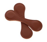 2 Pièces Pages Magnétiques PU Marron pour Livres et Journaux | Surface Lisse, Ne Pas les Pages, Style Vintage Artistique, Compact pour Bibliothèque et Extérieur