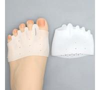 2 pièces/paire Séparateur d'orteils, Diviseur d'orteils, Correcteur de chevauchement des orteils, Coussin avant-pied, Préventif des callosités Taille Unique,6 pièces/ensemble,8 pièces/ensemble,4 pièce