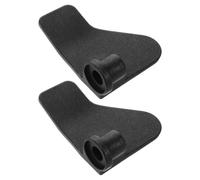 2 Pièces Pale de Pétrissage pour Machine, Acier Inoxydable Noir | Remplacement Facile, Surface Antiadhésive, Légère, pour Pâte et Entretien Quotidien des Machines