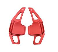 2 Pièces Palettes de Changement de Volant pour BMW 3 Series 5 Series F30 F10 F18 2012-2017, Extension Pagaie de Changement de Vitesse Durable Accessoires,Red