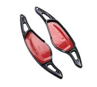 2 Pièces Palettes de Changement de Volant pour BMW 6 Series G30 GT 2018-2023, Extension Pagaie de Changement de Vitesse Durable Accessoires,Carbon Fiber Pattern