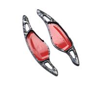 2 Pièces Palettes de Changement de Volant pour BMW X4 Series G02 2019-2023, Extension Pagaie de Changement de Vitesse Durable Accessoires,Forged Pattern