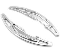 2 Pièces Palettes Lame de Voiture pour BMW M2 M3 M4 M5 X5M X6M F87 F85 F86 F80 F83 F10 M6 F12 De Voiture Palette De Changement De Volant Étendue Accessoires .,D-Silver