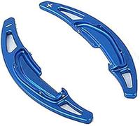 2 Pièces Palettes Lame de Voiture pour BMW M2 M3 M4 M5 X5M X6M F87 F85 F86 F80 F83 F10 M6 F12 De Voiture Palette De Changement De Volant Étendue Accessoires .,B-Blue