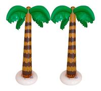2 Pièces Palmiers Gonflables Jumbo Arbres De Plage Jouets pour Hawaiian Luau Party Décoration Tropical Summer Beach Party Faveurs