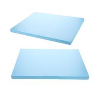 2 Pièces Panneau de Mousse Ciel Bleu 16x12x1,2 Po pour Maquettes | Surface Lisse Peignable, Support Stable pour Superposition, Découpe Facile, Usages t Wargame