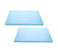 2 Pièces Panneau de Mousse pour Dioramas, Facile à Découper et Peindre | Surface Lisse et Plate, Matériau en Écume Superposable, pour Paysages Miniatures, Cavernes et Décors de Jeux