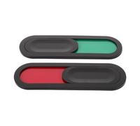 2 Pièces Panneau de Réunion Magnétique Noir Abs | Installation Magnétique, Changement de Statut Rapide, Format Compact, pour Bureau et Salle D’examen