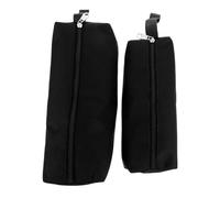 2 Pièces Paquet à Outils en Tissu Oxford Noir à Ferm