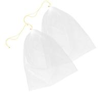 2 Pièces Paquet Filtrant en Nylon 120 Mailles, Lavage Facile | Filtrage Fin pour Maison et Restaurant, Usage Simple, Filet 120 Mailles, Matière Nylon Couleur Aléatoire