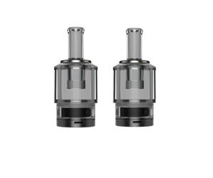 2 pièces/paquet VOO'POO Cartouche ITO originale de 3ml adaptée au vaporisateur à remplissage latéral de bobine ITO pour Kit Doric E Doric 20/Doric 20 SE - No Nicotine No Liquid