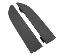 2 pièces pare-chocs avant gril remorquage oeil crochet couvercle gauche droite noir 51118250413 51118250414 for BMW X5 E53 2000-2003