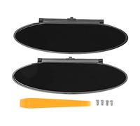 2 Pièces Pare-Soleil Miroir Couverture 99670142102 Pare-Soleil Couvercle Couvercle Remplacement pour Cayman 986 987,Pare soleil,pare soleil