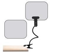 2 Pièces Pare-Soleil pour Ordinateur Portable,avec Clip Réglable pour Ordinateurs Portables, Tablettes et Téléphones - Protection Solaire, Imperméable et Résistant aux Rayons UV,43,7x35,8 cm