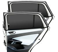 2 Pièces Pare Soleil Voiture Bébé avec Protection UV, Élasticité Chaussette Pare Soleil Voiture, Taille Universelle pour Plupart des Voitures