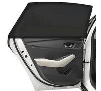 2 pièces Pare Soleil Voiture bébé, CNMTCCO Filet Voiture avec Protection UV/éblouissement, pour Protéger Bébé, Enfants, Adultes Animaux,Universel s'adapte à la Plupart des Voitures