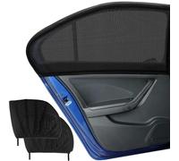 2 Pièces Pare-Soleil Voiture Bébé pour Renault Captur II I 2020-2024,fenêtre latérale de Voiture Anti-moustiquaire Chaussette Voiture Soleil Bloquer Les Rayons UV,Rear Window
