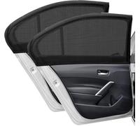 2 Pièces Pare Soleil Voiture Bébé pour Renault Mégane Estate 4 (IV) K9A I 2016-2024, Chaussettes Pare-Soleil Voiture pour Vitres, Protection Solaire et UV, Lunette Arrière
