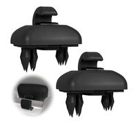 2 Pièces Pare Soleil Voiture Clips,Clip pour Pare-Soleil de Voiture,Rochets Fixation,Audi Crochet,Pièces de Rechange pour Car Pare-Soleils de Voiture avec Audi A1 A3 A4L A5 A6L A7 Q3 Q5 (8E0 857 562)