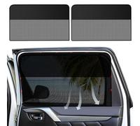 2 Pièces Pare Soleil Voiture Magnétiques Pare-Soleils pour Vitres Latérales Auto Protection UV Pare Soleil Bebe 50 * 78 CM Protège Les Enfants,Les Animaux Domestiques,Les Passagers (10 Aimants)