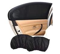 2 Pièces Pare Soleil Voiture,Pare Soleil Voiture Bébé,Chaussette Voiture Soleil,Protege Vitre Voiture Soleil,Bloquer Les Rayons UV Anti Moustiquaire,Taille Universelle pour Plupart des Voitures