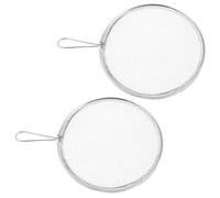 2 Pièces Passoire à Mailles en Acier Inoxydable Ronde pour Poterie
