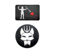 2 pièces Patch décoratif pour passionnés d'armée, patch « SEAL Team/DEVGRU » pour le bras, patchs pour sac à dos (As shown,3)