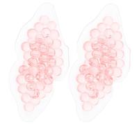 2 Pièces Patch Utile Lèvres en Tpu Réutilisable Rose, 8cm | Compresse Froide Souple, Reste Élastique au Réfrigérateur, Bloque la Lumière, Hôtel et Train