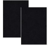 2 Pièces Patches de Réparation en Lin, Auto-adhésif, Kit Réparation Siège Auto, Pour Canape et Vêtements, 20x25cm, Noir