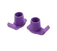 2 Pièces Patins à Ski Antidérapants, 28mm Pourpre | Nylon et Tpr, Ouverture 2,80cm, Prévention des Chutes, Usage sur Trottoirs Glacés, Mobilité