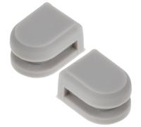 2 Pièces Patins Anti Vibrations, Silicone, Isolation Sonore | Pose Rapide sans Outil, Pieds Antidérapants à Haute Résilience, pour Châssis et Couvercle de Platine