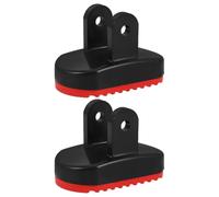 2 Pièces Patins Antidérapants, Pieds Universels de Remplacement | Plastique Texturé, Protection des Sols Durs, Installation Simple, Stabilité Renforcée pour Grenier