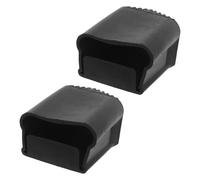 2 Pièces Patins Antidérapants pour Échelle Pliante, Plastique Noir