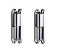 2 Pièces Paumelles Charnière Inox Visser pour Porte - Box, Cabanon, Fenêtre, Clôture