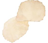 2 Pièces Peau de Cuir pour Tambour Africain, Remplacement | Cuir, Réduit les Vibrations et Renforce les Graves, pour Tambours et Kits, Percussionnistes et Batteurs