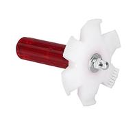 2 Pièces Peigne à Ailettes de Climatiseur, Redresseur D'ailettes à Peigne AC, Kit D'accessoires de Nettoyage de Radiateur à Condenseur AC (Blanc)