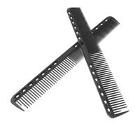 2 Pièces Peigne de Coiffure Antistatique Double Embout, Plastique | Coiffage Quotidien, Prise Confortable, Convient à Divers Types de Cheveux, Format Pratique