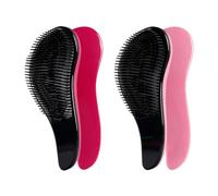 2 Pièces Peigne En Plastique, Peigne Portable, Peigne Bouclée, Peigne En Forme De S, Peigne Durable, Brosse De Massage.