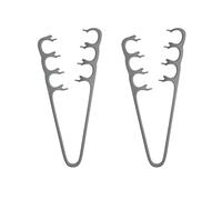 2 Pièces Peigne Texturé, Peigne À Dents Larges, Outil Pour Cheveux Bouclés Avec Racines Et Frange, Accessoire De Toilettage Pour Votre Petit Ami Ou Votre Mari, Pour Les Rendez-vous Quotidiens