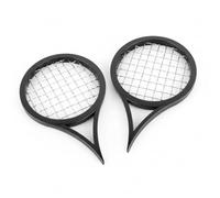 2 Pièces Peignes Torsadés, Brosse à Cheveux à Friser Peigne à Boucles Afro Raquette à Cheveux Outil de Brosse Torsadée pour le Bouclage de Coiffure Afro (BLACK)