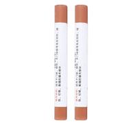 2 Pièces Peinture de Meubles Réparation Crayon Scratch Patch Peinture Stylo Taille Compacte Bois Réparation Matériel Cire pour la Restauration de Meubles(Merisier)