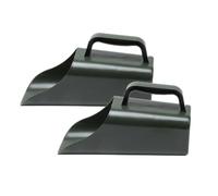 2 Pièces Pelle De Jardin en Plastique, Pelle A Pellets Granulés Tamis, Outil De Creusement du Sol, Panier À Pellets Multifonctionnelle, Pelles À Main pour Le Jardinage, Compost, Céréales, Jardin