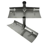2 Pièces Pelle de Nettoyage Multifonctionnelle pour Porcherie, Fer