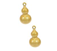 2 Pièces Pendentif en cloche de levage pendentifs de collier breloques de fabrication de bijoux charme de fabrication de bijoux charmes pour collier charmes de bracelet cuivre Doré
