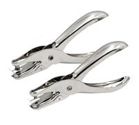 2 Pièces Perforatrice à trou unique en métal,3mm et 6mm pour scrapbooking,cartes de vœux et projets DIY,Pince perforatrice manuelle professionnelle pour papier et carton