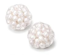 2-Pièces Perle Balls, Squeaky Sound Making Squeeze Balanciers pour Pearl Bead Ball Set pour Les Décorations De Bureau Et De Maison