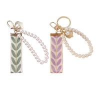 2 Pièces Perle-Sang De Porte-Clés, Porte-Clés pour Femmes, Porte-Clés Simples, Porte-Clés Créatif, Porte-Clés Décoratif.