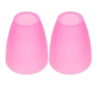 2 Pièces Petit Abat-jour en Plastique à Trou 42mm, Style Moderne | Remplacement, Structure Stable et Surface Lisse, Suspendre, Lumière Douce en Coin Lecture