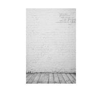2 pièces Photographie Toile de Fond Planche Bois Texture Portrait arrière-Plan Enfants Photo Studio Plancher en Accessoires pour Studio Photo(Gray,150x225cm)