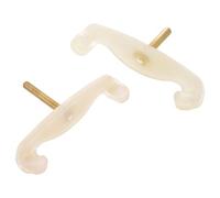 2 Pièces Pieds de Support D'épaule 3/4-4/4 Coussin Antidérapant | Matériaux Métal et Silicone Renforcés, Remplacement Facile, pour Violonistes et Musiciens D'orchestre en Pratique et Concert